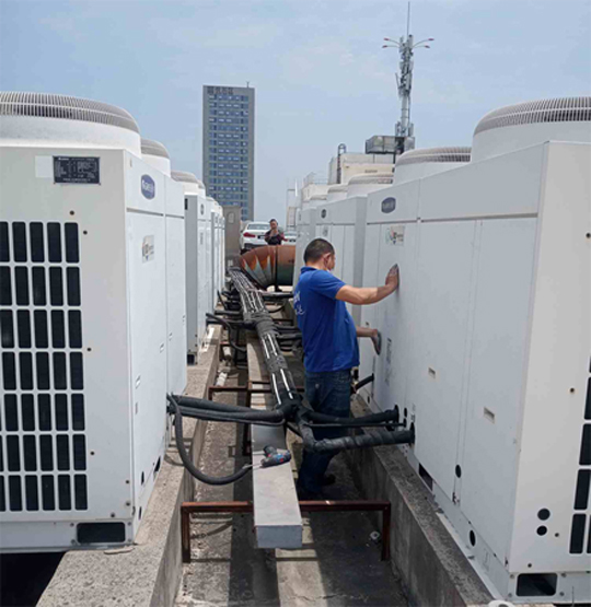 建宁中央空调制热和不制冷系统维修方法